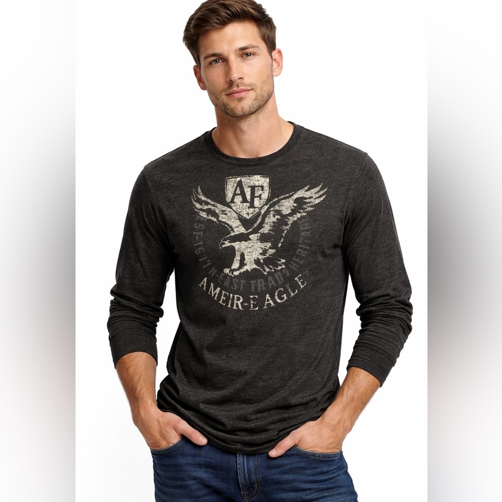 Men’s American Eagle Outfitters Charcoal Shirt